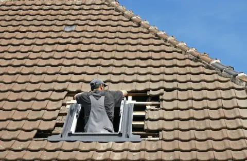 Pose de velux - Dambach
